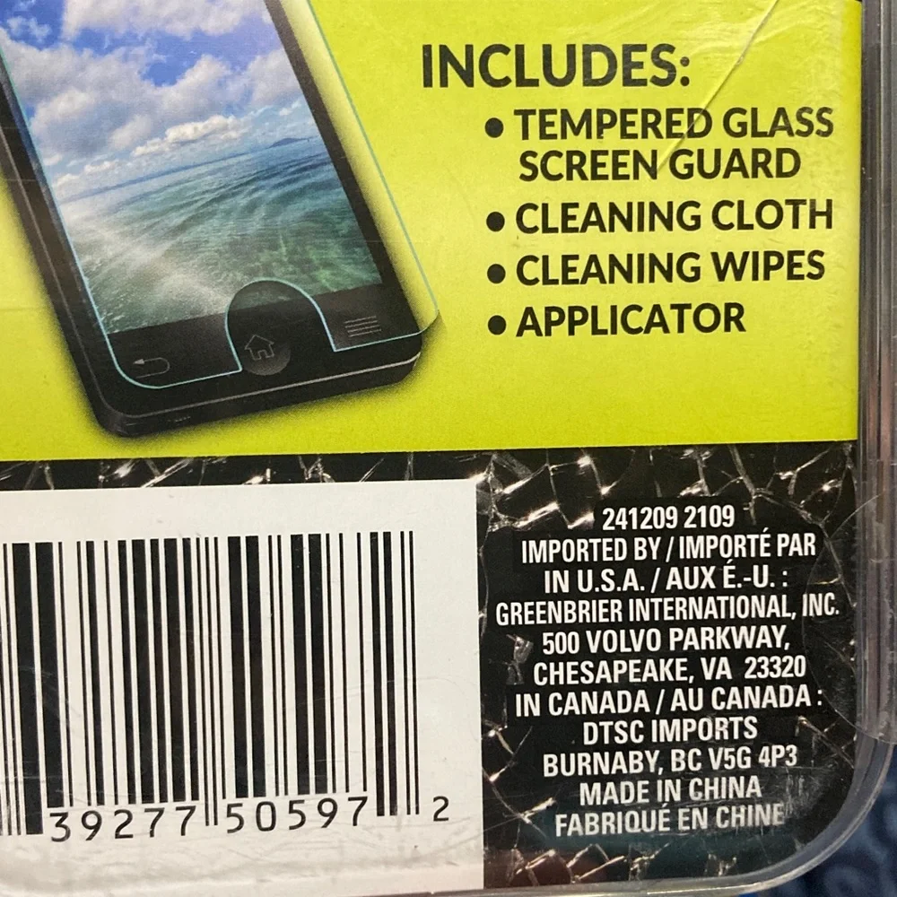 Tempered Glass Screen Protector for iPhone - 6, 6.5, 7 & 8. - Set of 2
